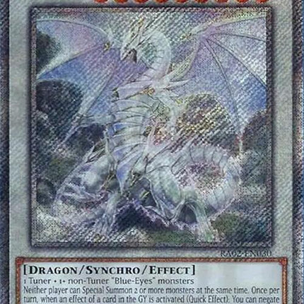 Blue-Eyes Spirit Dragon (Platinum Secret Rare) [RA02-EN030] Platinum Secret Rare