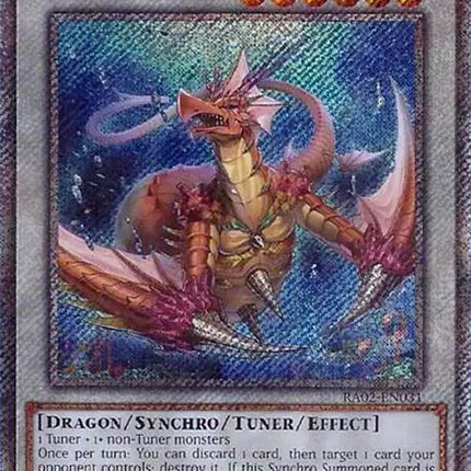Coral Dragon (Platinum Secret Rare) [RA02-EN031] Platinum Secret Rare