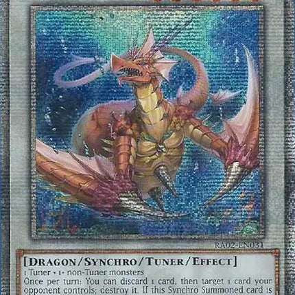 Coral Dragon (Quarter Century Secret Rare) [RA02-EN031] Quarter Century Secret Rare