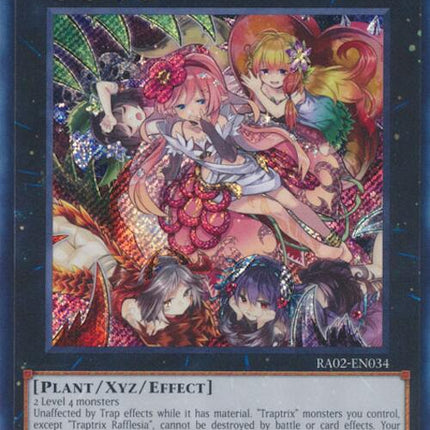 Traptrix Rafflesia (Secret Rare) [RA02-EN034] Secret Rare