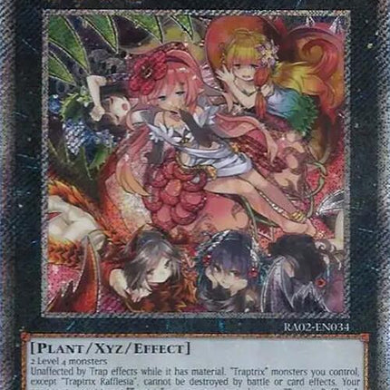Traptrix Rafflesia (Platinum Secret Rare) [RA02-EN034] Platinum Secret Rare