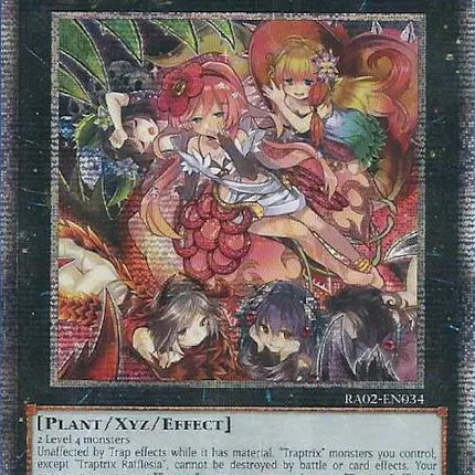 Traptrix Rafflesia (Quarter Century Secret Rare) [RA02-EN034] Quarter Century Secret Rare