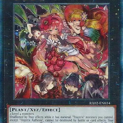 Traptrix Rafflesia (PUR) [RA02-EN034] Prismatic Ultimate Rare