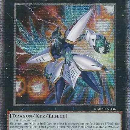 Number 38: Hope Harbinger Dragon Titanic Galaxy (Quarter Century Secret Rare) [RA02-EN036] Quarter Century Secret Rare