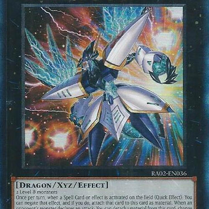 Number 38: Hope Harbinger Dragon Titanic Galaxy (PCR) [RA02-EN036] Prismatic Collector's Rare