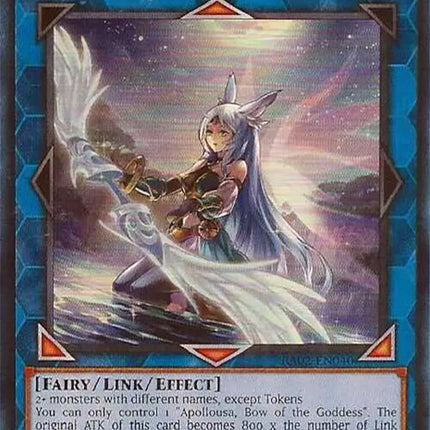 Apollousa, Bow of the Goddess (Alternate Art) (UR) [RA02-EN040] Ultra Rare