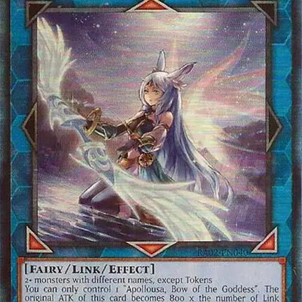 Apollousa, Bow of the Goddess (Alternate Art) (PUR) [RA02-EN040] Prismatic Ultimate Rare