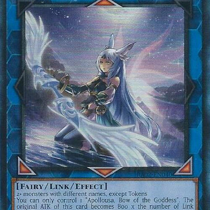 Apollousa, Bow of the Goddess (Alternate Art) (PCR) [RA02-EN040] Prismatic Collector's Rare