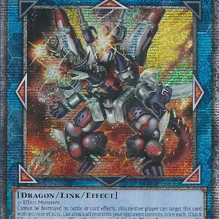 Borrelend Dragon (Quarter Century Secret Rare) [RA02-EN043] Quarter Century Secret Rare