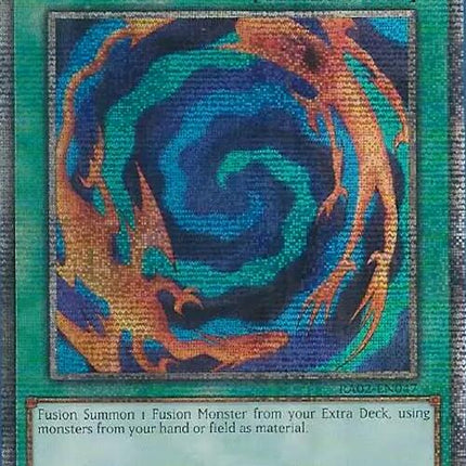 Polymerization (Quarter Century Secret Rare) [RA02-EN047] Quarter Century Secret Rare