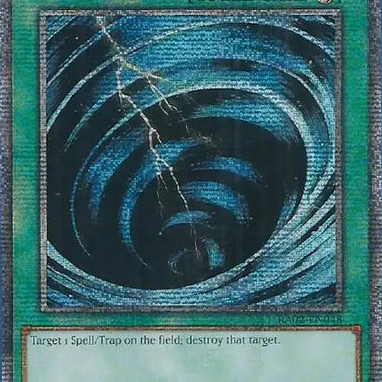 Mystical Space Typhoon (Quarter Century Secret Rare) [RA02-EN048] Quarter Century Secret Rare
