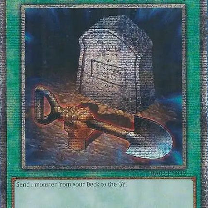 Foolish Burial (Quarter Century Secret Rare) [RA02-EN049] Quarter Century Secret Rare