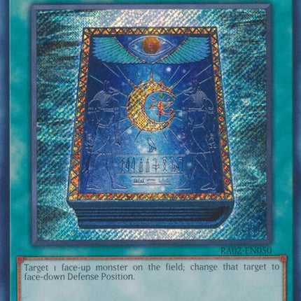 Book of Moon (Secret Rare) [RA02-EN050] Secret Rare