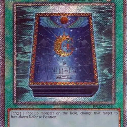 Book of Moon (Platinum Secret Rare) [RA02-EN050] Platinum Secret Rare