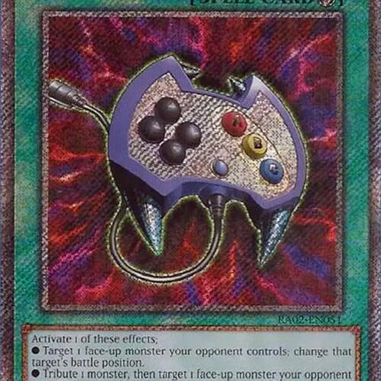 Enemy Controller (Platinum Secret Rare) [RA02-EN051] Platinum Secret Rare