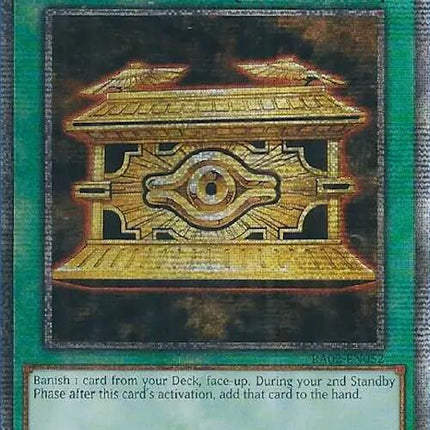 Gold Sarcophagus (Quarter Century Secret Rare) [RA02-EN052] Quarter Century Secret Rare