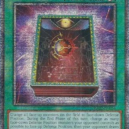 Book of Eclipse (Quarter Century Secret Rare) [RA02-EN054] Quarter Century Secret Rare