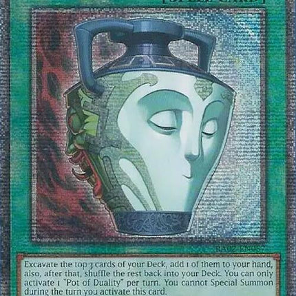 Pot of Duality (Quarter Century Secret Rare) [RA02-EN057] Quarter Century Secret Rare