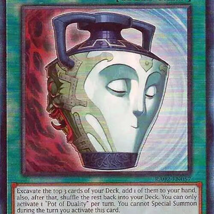 Pot of Duality (PUR) [RA02-EN057] Prismatic Ultimate Rare