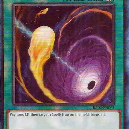 Cosmic Cyclone (PUR) [RA02-EN061] Prismatic Ultimate Rare