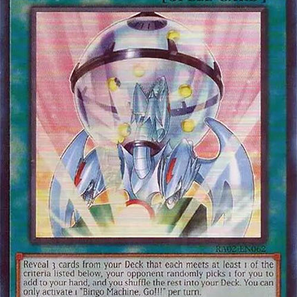 Bingo Machine, Go!!! (UR) [RA02-EN062] Ultra Rare