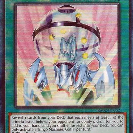 Bingo Machine, Go!!! (PUR) [RA02-EN062] Prismatic Ultimate Rare