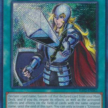 Crossout Designator (Secret Rare) [RA02-EN063] Secret Rare