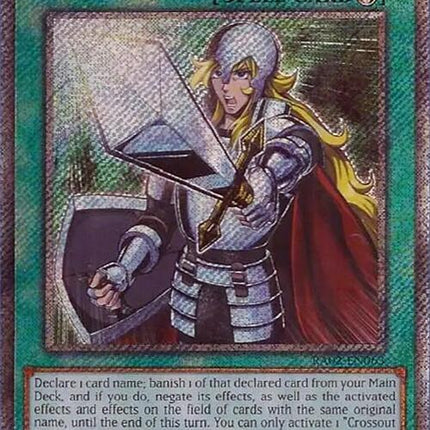 Crossout Designator (Platinum Secret Rare) [RA02-EN063] Platinum Secret Rare