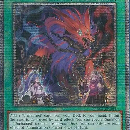 Abomination's Prison (Quarter Century Secret Rare) [RA02-EN064] Quarter Century Secret Rare