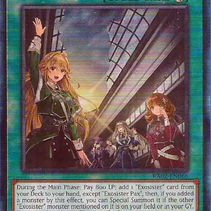 Exosister Pax (PUR) [RA02-EN066] Prismatic Ultimate Rare