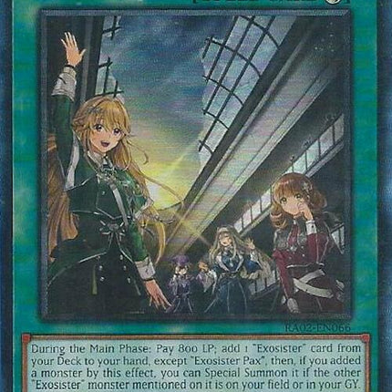 Exosister Pax (PCR) [RA02-EN066] Prismatic Collector's Rare
