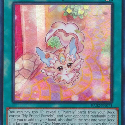 My Friend Purrely [RA02-EN071] Super Rare
