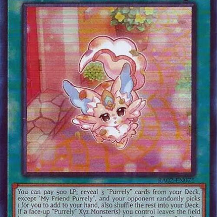 My Friend Purrely (UR) [RA02-EN071] Ultra Rare