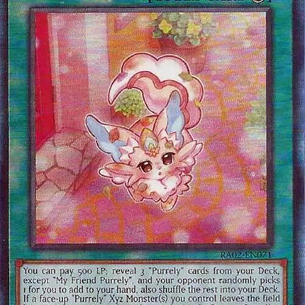 My Friend Purrely (PUR) [RA02-EN071] Prismatic Ultimate Rare