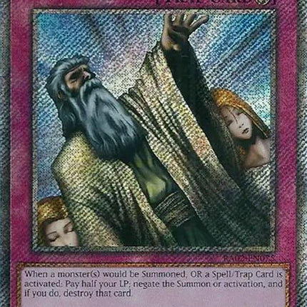 Solemn Judgment (Platinum Secret Rare) [RA02-EN075] Platinum Secret Rare