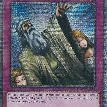 Solemn Judgment (Quarter Century Secret Rare) [RA02-EN075] Quarter Century Secret Rare