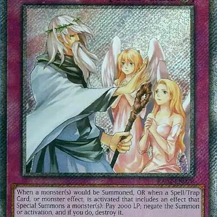 Solemn Warning (Platinum Secret Rare) [RA02-EN078] Platinum Secret Rare