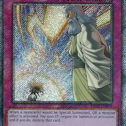 Solemn Strike (Platinum Secret Rare) [RA02-EN079] Platinum Secret Rare