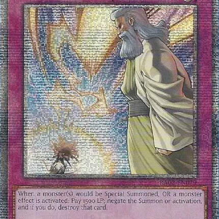 Solemn Strike (Quarter Century Secret Rare) [RA02-EN079] Quarter Century Secret Rare