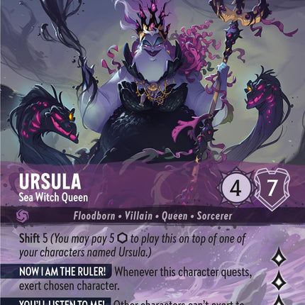 Ursula - Sea Witch Queen (Store Championship) (38) [Promo Cards]