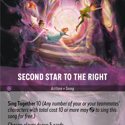 Second Star to the Right (Enchanted) (210/204) [Ursula's Return]