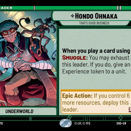Hondo Ohnaka - That's Good Business (005/262) (005/262) [Shadows of the Galaxy]