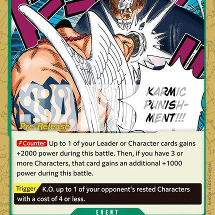 Karmic Punishment [500 Years in the Future Pre-Release Cards]