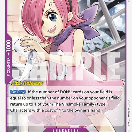 Vinsmoke Reiju [500 Years in the Future Pre-Release Cards]