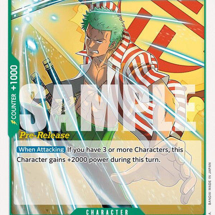 Roronoa Zoro [500 Years in the Future Pre-Release Cards]