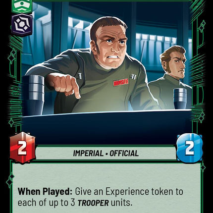 General Tagge - Concerned Commander (081/262) (081/262) [Shadows of the Galaxy]