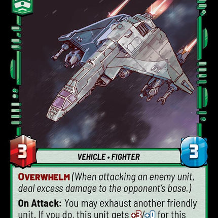 Kihraxz Heavy Fighter (118/262) (118/262) [Shadows of the Galaxy]