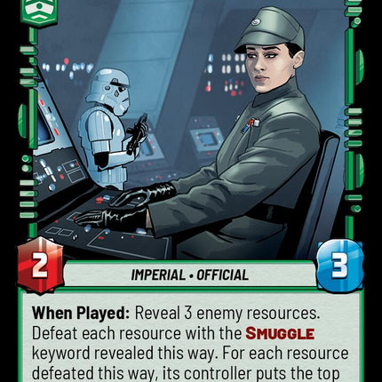 Scanning Officer (114/262) (114/262) [Shadows of the Galaxy]