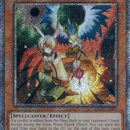 Droll & Lock Bird (Platinum Secret Rare) [RA02-EN006] Platinum Secret Rare