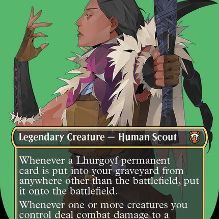 Disa the Restless (Borderless) (Ripple Foil) [Modern Horizons 3 Commander]